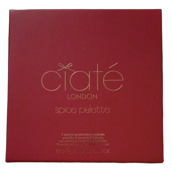 Ciate London Spice Palette Warm Shades Pink Brown Nude 9 Shades Compact Mirror - Picture 1 of 3